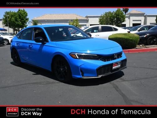 Boost Blue Pearl 2025 Honda Civic Sport