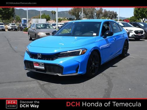 Boost Blue Pearl 2025 Honda Civic Sport