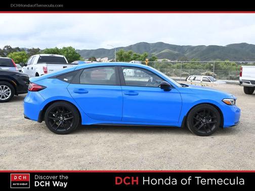 Boost Blue Pearl 2025 Honda Civic Sport