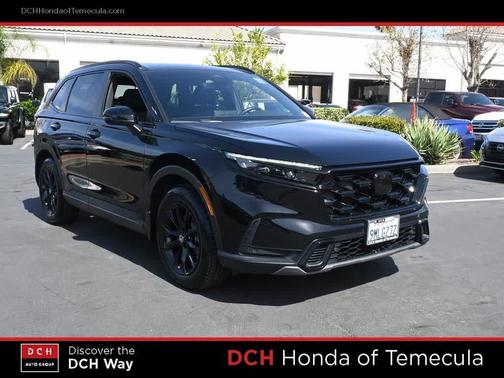 Crystal Black Pearl 2024 Honda CR-V Hybrid Sport FWD