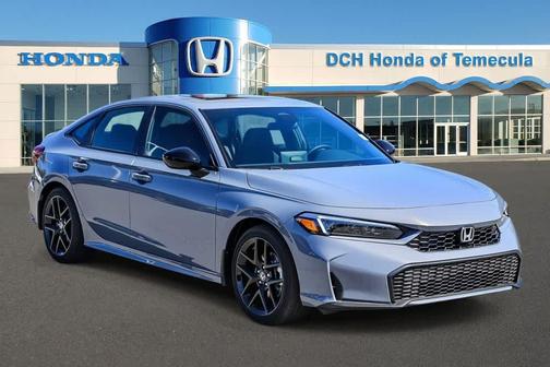 Urban Gray Pearl 2026 Honda Civic Hybrid Sport