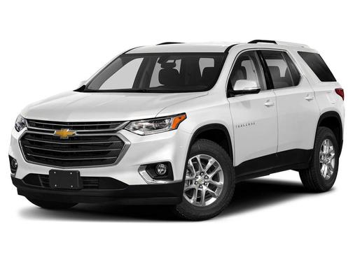 Summit White 2021 Chevrolet Traverse LT Cloth