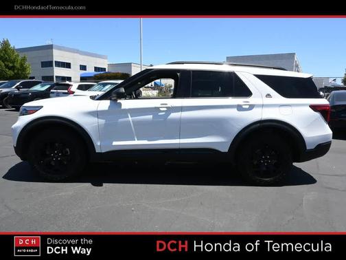 Star White Metallic Tri-Coat 2023 Ford Explorer Timberline