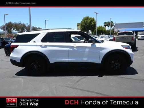 Star White Metallic Tri-Coat 2023 Ford Explorer Timberline