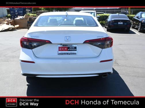 Platinum White Pearl 2023 Honda Civic Sport