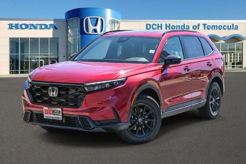 Radiant Red Metallic 2026 Honda CR-V Hybrid Sport AWD