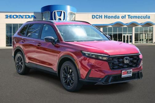 Radiant Red Metallic 2026 Honda CR-V Hybrid Sport AWD