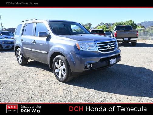 Modern Steel Metallic 2015 Honda Pilot Touring