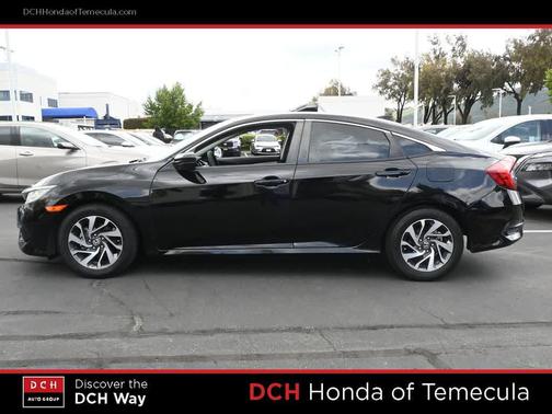 Crystal Black Pearl 2017 Honda Civic EX