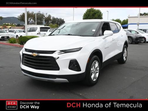 Summit White 2022 Chevrolet Blazer 2LT