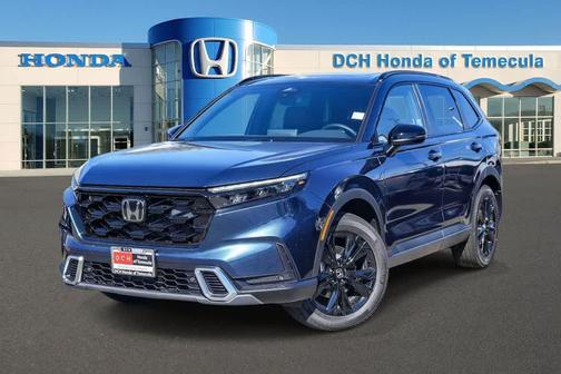 Canyon River Blue Metallic 2026 Honda CR-V Hybrid Sport Touring AWD
