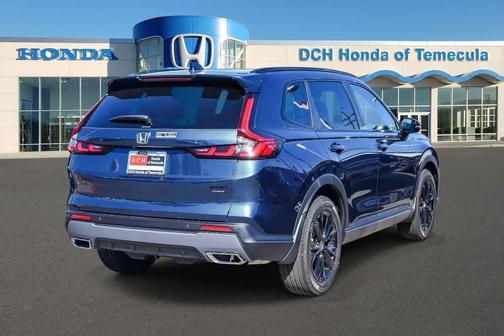 Canyon River Blue Metallic 2026 Honda CR-V Hybrid Sport Touring AWD