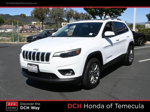 Bright White Clearcoat 2019 Jeep Cherokee Latitude Plus