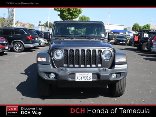 Granite Crystal Metallic Clearcoat 2023 Jeep Wrangler Sport