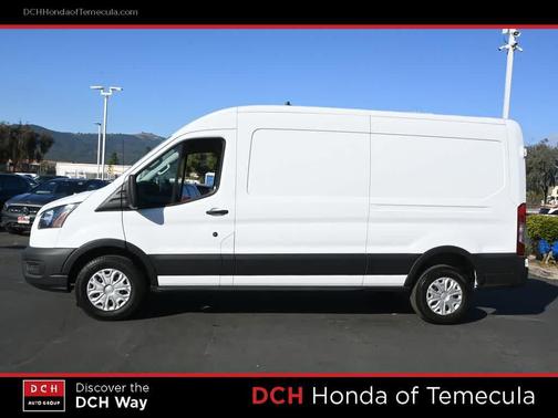 Oxford White 2023 Ford E-Transit T-350 Medium Roof