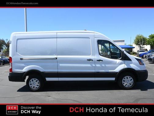 Oxford White 2023 Ford E-Transit T-350 Medium Roof