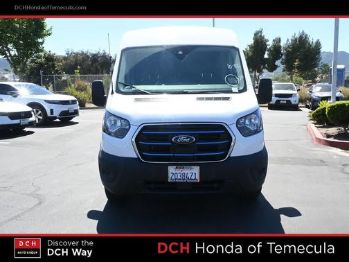 Oxford White 2023 Ford E-Transit T-350 Medium Roof
