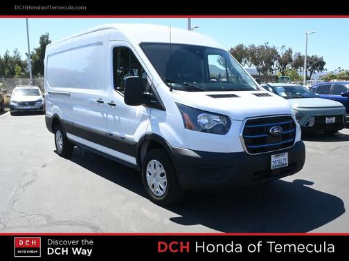 Oxford White 2023 Ford E-Transit T-350 Medium Roof