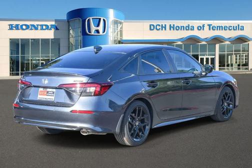 Meteorite Gray Metallic 2026 Honda Civic Sport