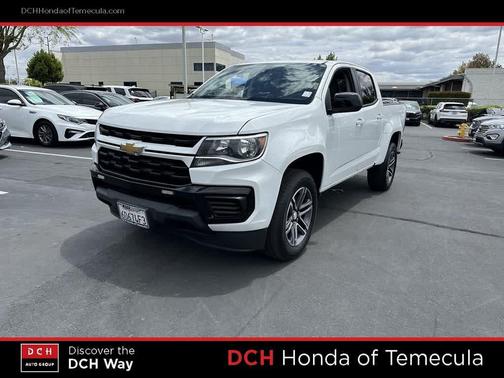 Summit White 2021 Chevrolet Colorado WT