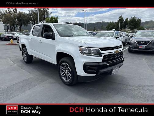 Summit White 2021 Chevrolet Colorado WT