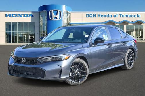 Meteorite Gray Metallic 2026 Honda Civic Sport