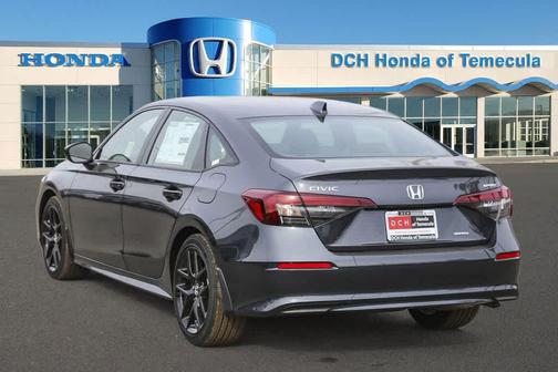 Meteorite Gray Metallic 2026 Honda Civic Hybrid Sport