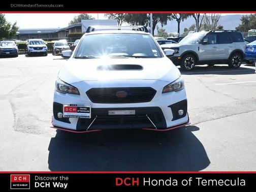 Crystal White Pearl 2019 Subaru WRX Limited