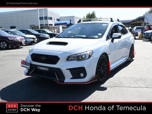 Crystal White Pearl 2019 Subaru WRX Limited