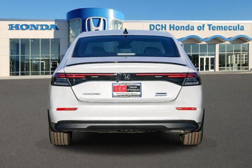 Platinum White Pearl 2025 Honda Accord Hybrid Base