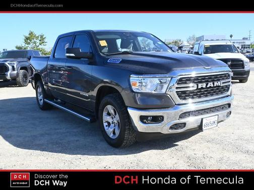 Granite Crystal Metallic Clearcoat 2022 RAM 1500 Big Horn/Lone Star