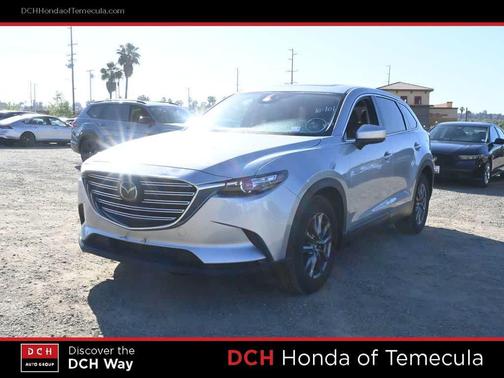 Sonic Silver Metallic 2023 Mazda CX-9 Touring