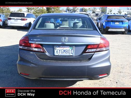Urban Titanium Metallic 2013 Honda Civic LX