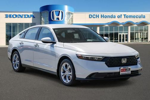 Platinum White Pearl 2026 Honda Accord LX 1.5T