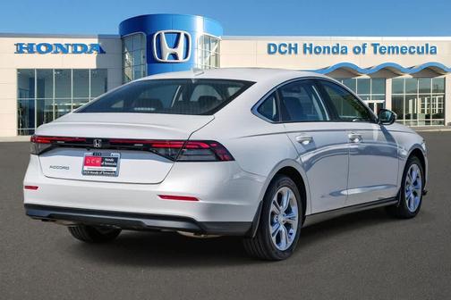 Platinum White Pearl 2026 Honda Accord LX 1.5T