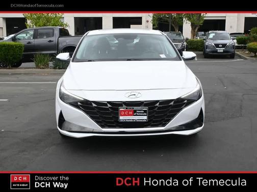 Lunar White 2023 Hyundai ELANTRA HEV Limited