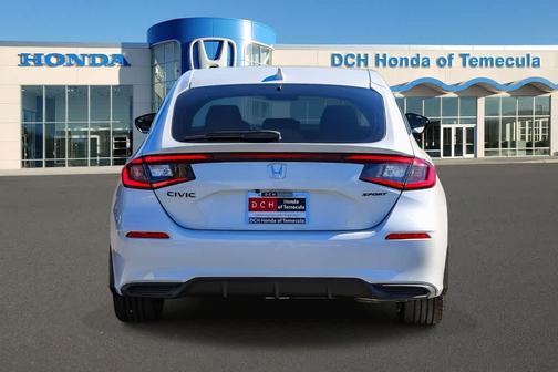 Platinum White Pearl 2026 Honda Civic Sport