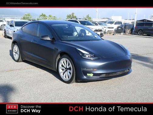 Solid Black 2022 Tesla Model 3 Standard Range
