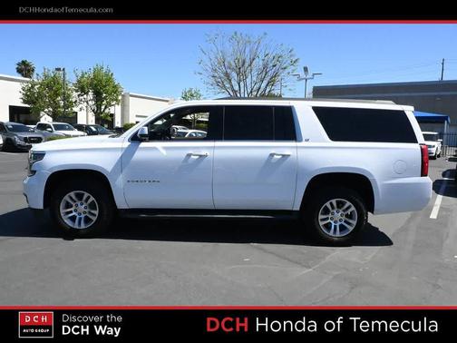 Summit White 2019 Chevrolet Suburban LT