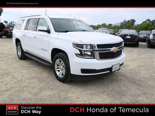 Summit White 2019 Chevrolet Suburban LT
