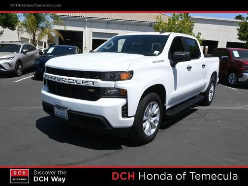 Summit White 2022 Chevrolet Silverado 1500 Limited Custom