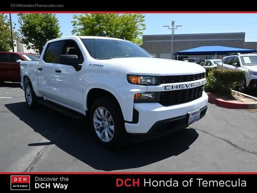 Summit White 2022 Chevrolet Silverado 1500 Limited Custom
