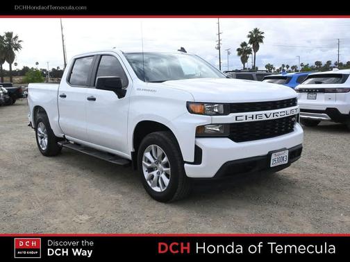 Summit White 2022 Chevrolet Silverado 1500 Limited Custom