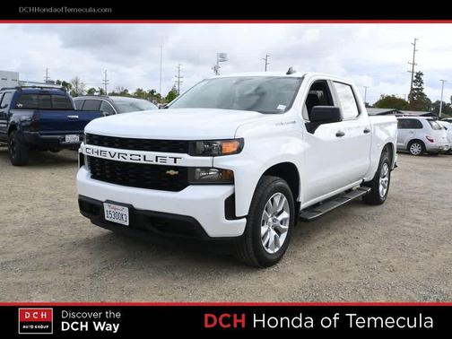 Summit White 2022 Chevrolet Silverado 1500 Limited Custom