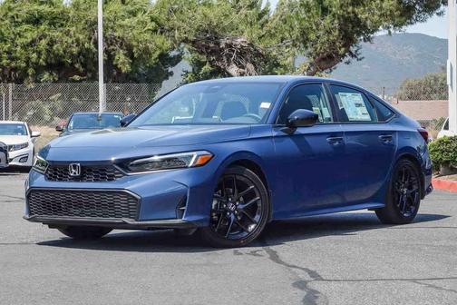 Blue Lagoon Pearl 2026 Honda Civic Sport