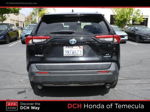 Midnight Black Metallic 2022 Toyota RAV4 Hybrid LE