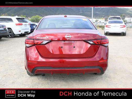 Scarlet Ember Tintcoat 2025 Nissan Sentra SV