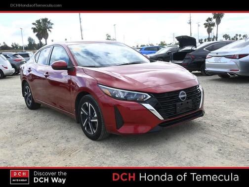 Scarlet Ember Tintcoat 2025 Nissan Sentra SV