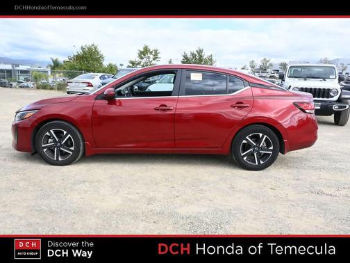 Scarlet Ember Tintcoat 2025 Nissan Sentra SV
