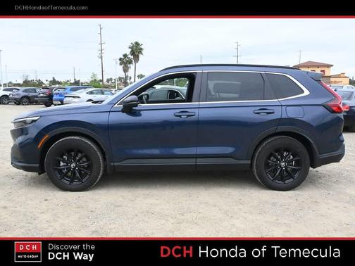 Canyon River Blue Metallic 2024 Honda CR-V Hybrid Sport AWD